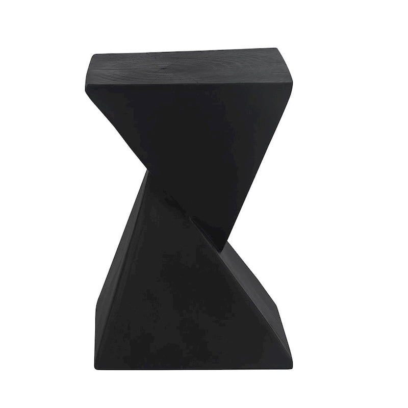 Table d'appoint moderne en béton Adeco pour intérieur et extérieur