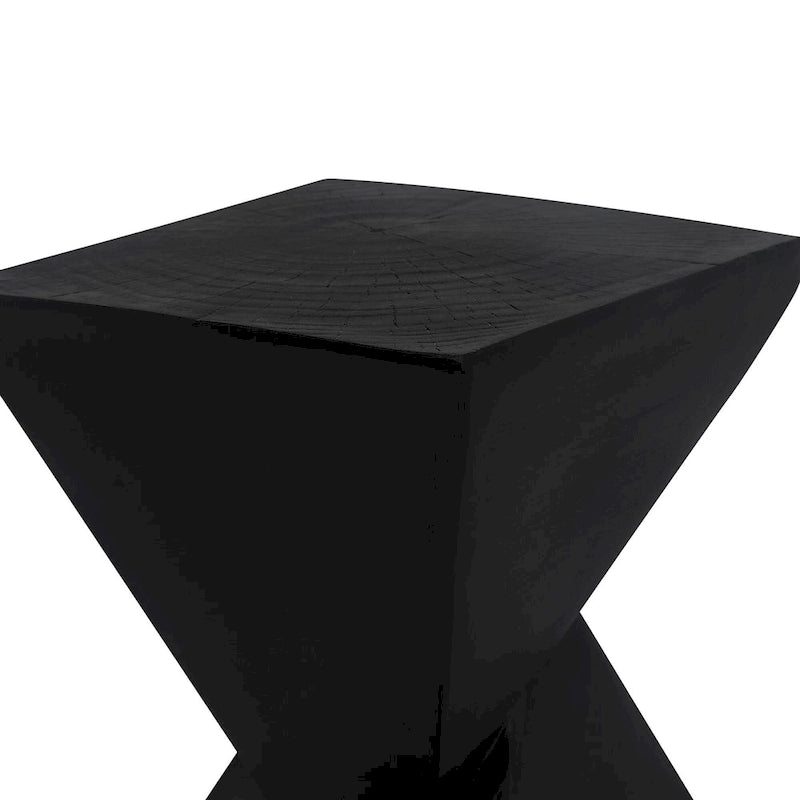 Table d'appoint moderne en béton Adeco pour intérieur et extérieur