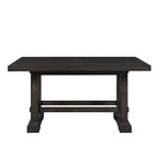 Table de salle à manger haute de style ferme Steve Silver Nevada en cèdre sombre