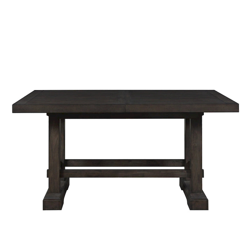 Table de salle à manger haute de style ferme Steve Silver Nevada en cèdre sombre