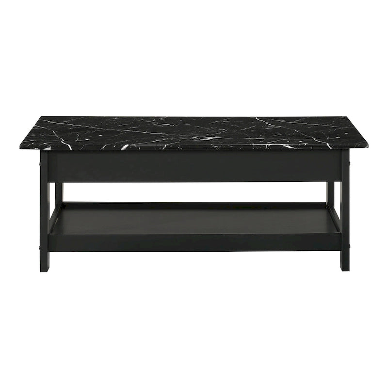 Ensemble de 3 tables basses et tables d'appoint ouvertes en bois d'hévéa DH BASIC Transitional avec tiroir, par Denhour