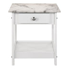 Ensemble de 3 tables basses et tables d'appoint ouvertes en bois d'hévéa DH BASIC Transitional avec tiroir, par Denhour