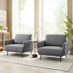 Fauteuil Karaka surdimensionné 37,5W, canapé de loisirs, fauteuil d'appoint (ensemble de 2)