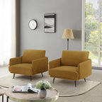 Fauteuil Karaka surdimensionné 37,5W, canapé de loisirs, fauteuil d'appoint (ensemble de 2)