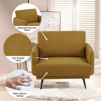 Fauteuil Karaka surdimensionné 37,5W, canapé de loisirs, fauteuil d'appoint (ensemble de 2)