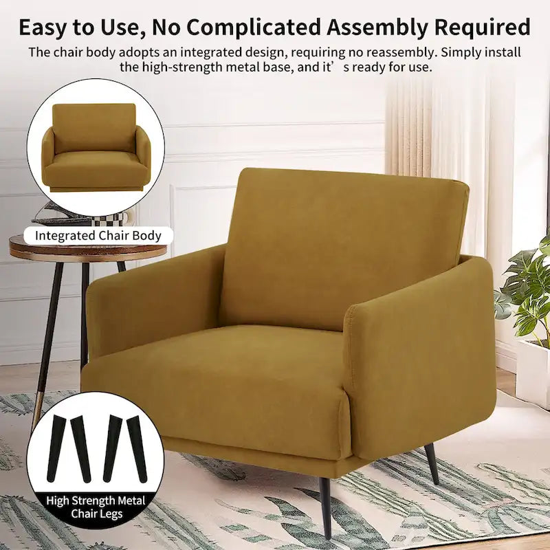 Fauteuil Karaka surdimensionné 37,5W, canapé de loisirs, fauteuil d'appoint (ensemble de 2)