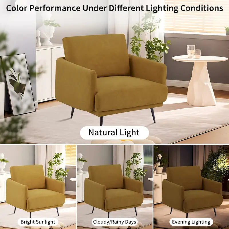 Fauteuil Karaka surdimensionné 37,5W, canapé de loisirs, fauteuil d'appoint (ensemble de 2)