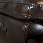 Fauteuil inclinable électrique en cuir pleine fleur, appui-tête réglable, repose-pieds extensible, position zéro gravité