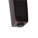 Fauteuil d'appoint HomePop à accoudoirs roulés