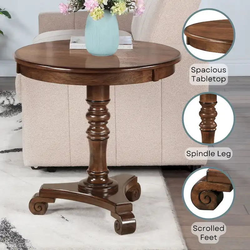 Table d'appoint Talbot de Convenience Concepts Classic Accents