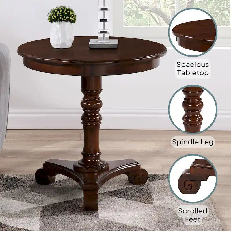 Table d'appoint Talbot de Convenience Concepts Classic Accents