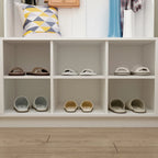 Porte-manteau de 39,8 cm de large avec banc et meuble à chaussures pour l'entrée