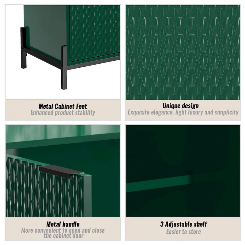 Buffet d'appoint moderne et brillant Clihome