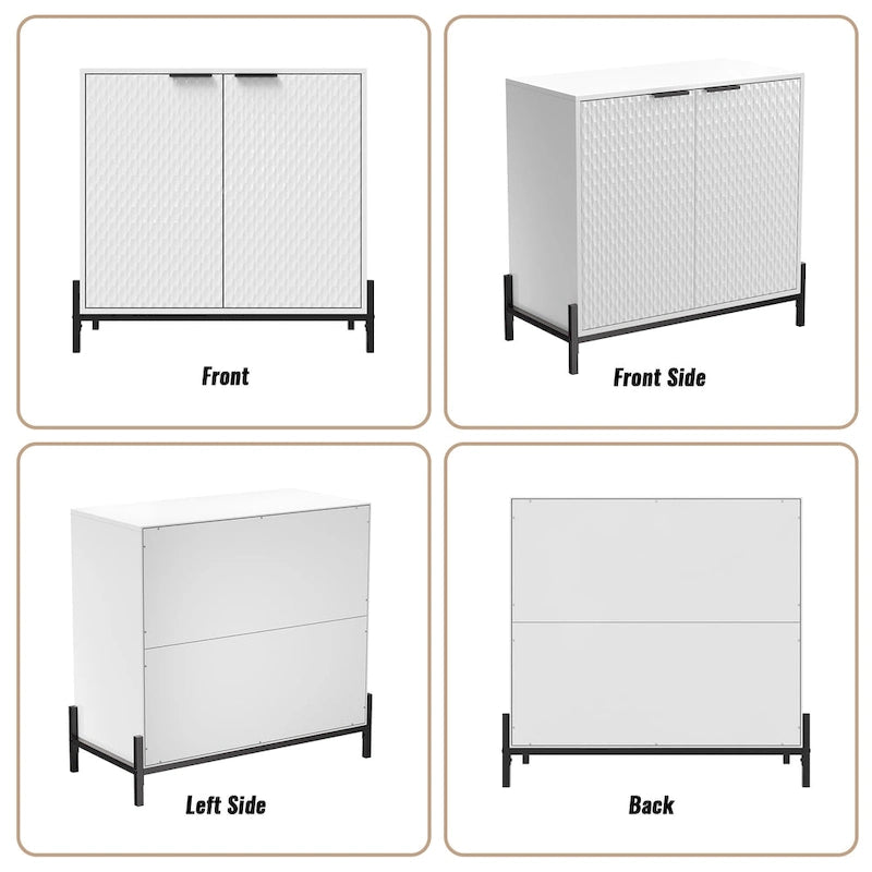 Buffet d'appoint moderne et brillant Clihome