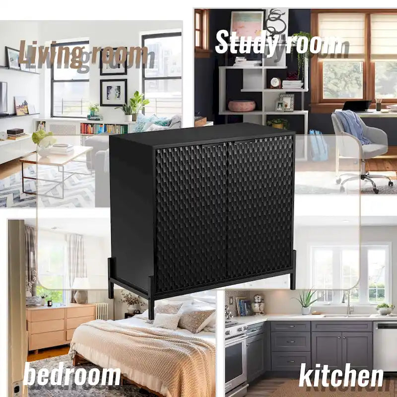 Buffet d'appoint moderne et brillant Clihome