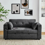 Canapé-lit gigogne 54 pouces, canapé-lit inclinable double