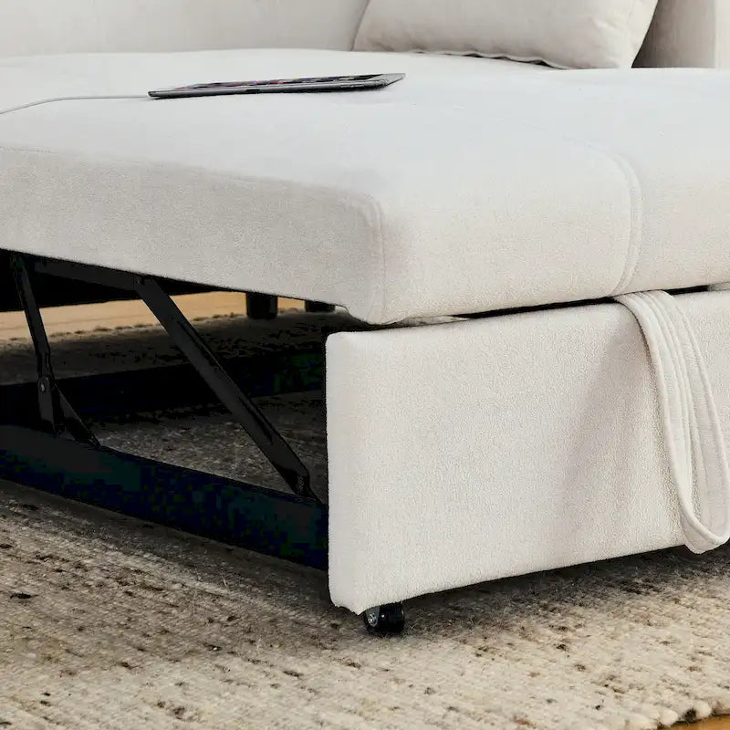 Canapé-lit gigogne 54 pouces, canapé-lit inclinable double