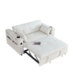 Canapé-lit gigogne 54 pouces, canapé-lit inclinable double