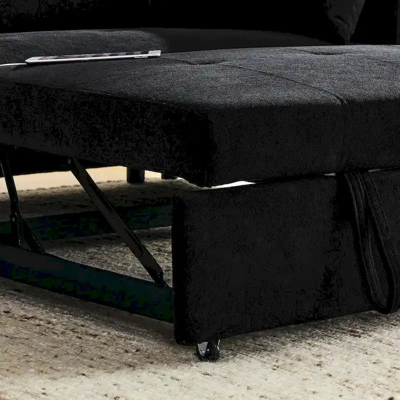 Canapé-lit gigogne 54 pouces, canapé-lit inclinable double