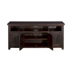 Meuble TV Nantucket en bois massif de 165 cm de large avec rangement