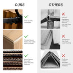 Table basse rectangulaire traditionnelle Gaston avec étagère de rangement par HULALA HOME