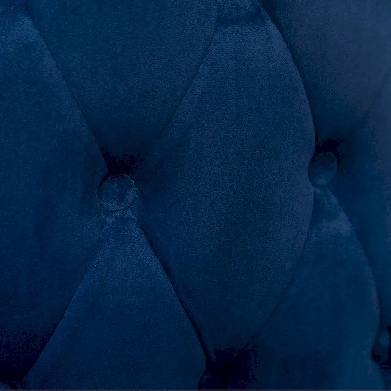 Fauteuil d'appoint en velours Lindale de Roundhill Furniture, style moderne du milieu du siècle