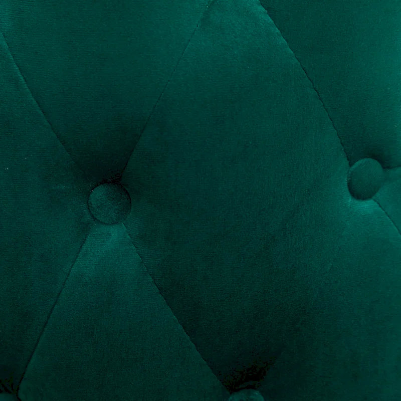 Fauteuil d'appoint en velours Lindale de Roundhill Furniture, style moderne du milieu du siècle