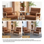 Ensemble de 2 fauteuils rembourrés avec coussin