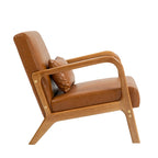 Ensemble de 2 fauteuils rembourrés avec coussin