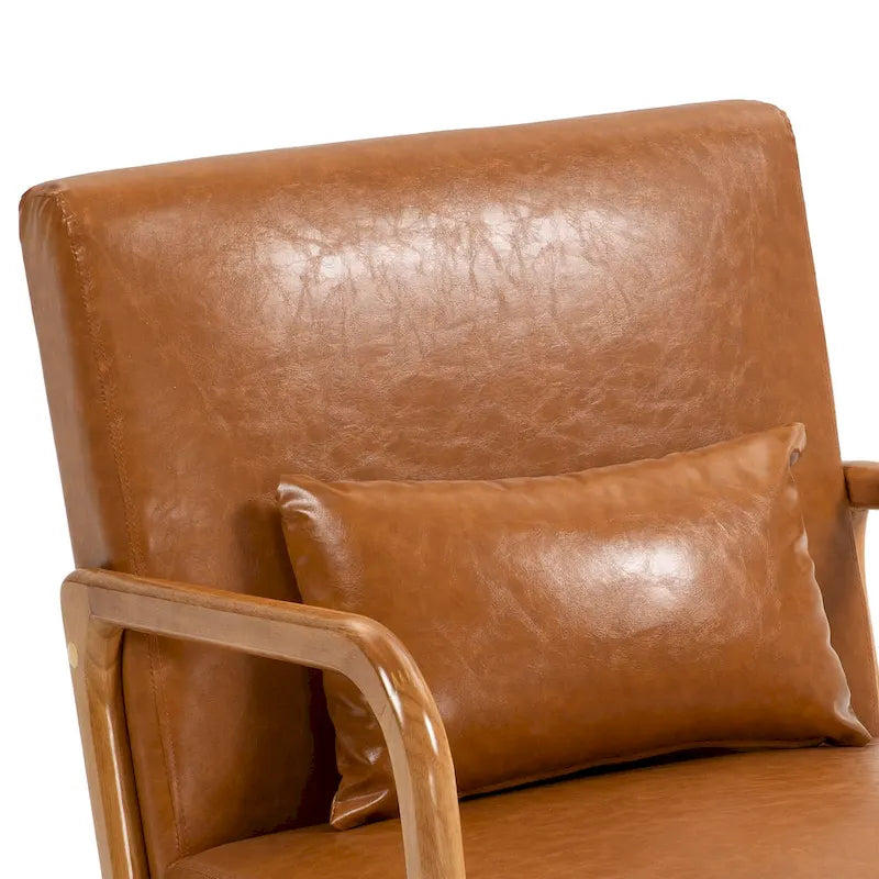 Ensemble de 2 fauteuils rembourrés avec coussin