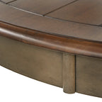 Table de salle à manger ronde de style campagnard Simple Living Vintner