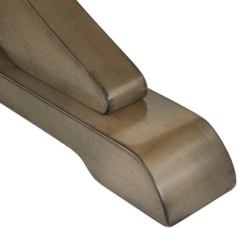 Table de salle à manger ronde de style campagnard Simple Living Vintner