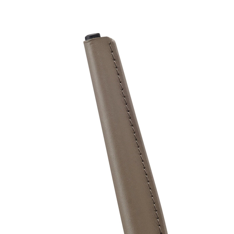 Fauteuil de salle à manger Callie en cuir recyclé