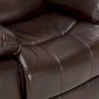 Fauteuil inclinable à bascule Charleston en cuir et gel de Greyson Living