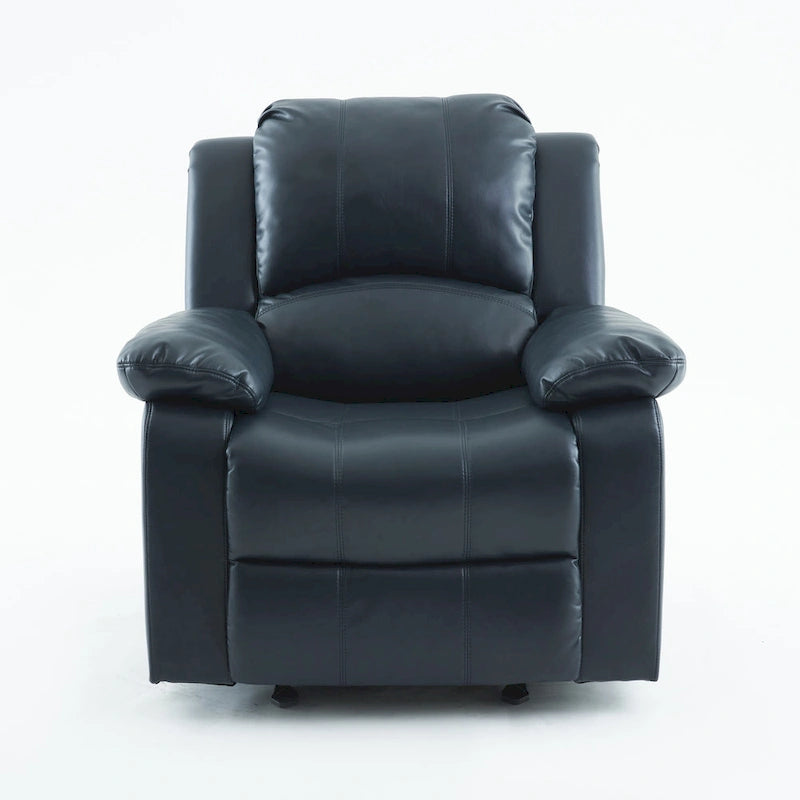Fauteuil inclinable à bascule Charleston en cuir et gel de Greyson Living