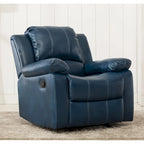 Fauteuil inclinable à bascule Charleston en cuir et gel de Greyson Living