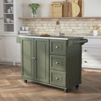 Chariot de cuisine Dolly Madison avec plateau en acier inoxydable par Homestyles