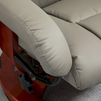 Fauteuil inclinable HOMCOM avec repose-pieds, fauteuil inclinable électrique en similicuir