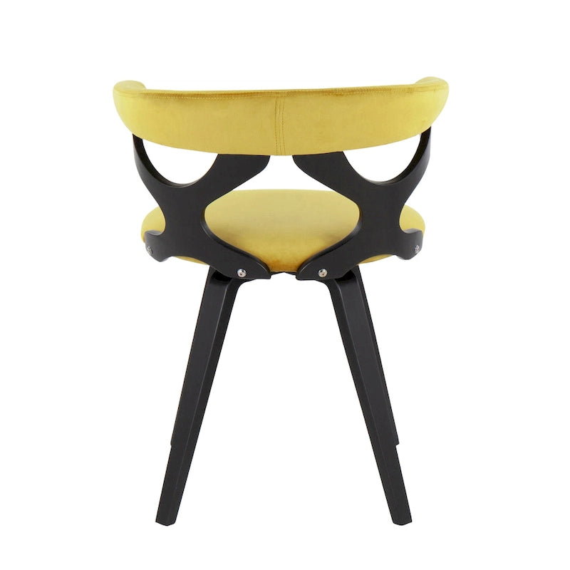 Fauteuil pivotant de salle à manger/d'appoint Carson Carrington Viby, style moderne du milieu du siècle - Non disponible