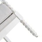 Fauteuil à fuseaux moderne Morden Fort, fauteuil d'appoint pour salon