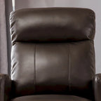 Fauteuil de lecture inclinable électrique AC Pacific Modern en similicuir, petit modèle
