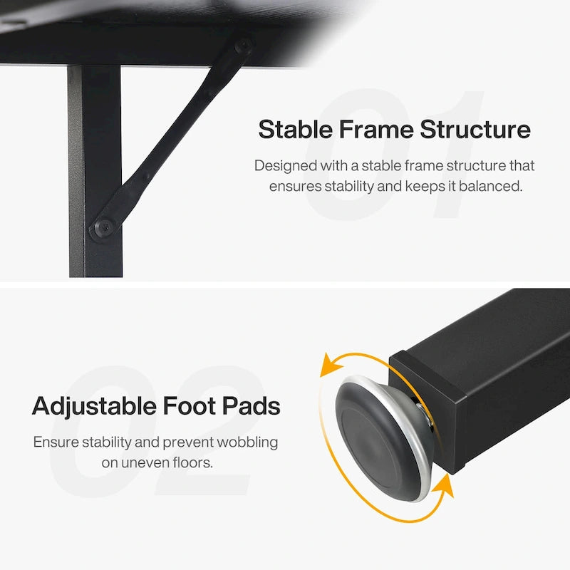 Table de salle à manger ronde avec étagères de rangement, 4 pieds en métal, plateau en bois, idéale pour la salle à manger ou le salon, coloris rustique marron et noir.