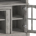 Meuble TV Moasis 58 Highboy, style ferme, pour téléviseurs jusqu'à 65 à 58 pouces.