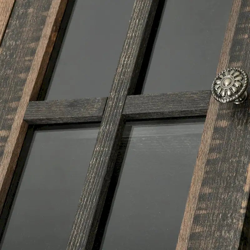 Meuble TV Moasis 58 Highboy, style ferme, pour téléviseurs jusqu'à 65 à 58 pouces.