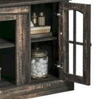 Meuble TV Moasis 58 Highboy, style ferme, pour téléviseurs jusqu'à 65 à 58 pouces.