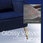 HOMYKA Fauteuil à oreilles moderne, ensemble de 2 fauteuils d'appoint rembourrés