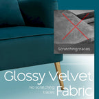 HOMYKA Fauteuil à oreilles moderne, ensemble de 2 fauteuils d'appoint rembourrés