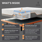 Cadre de lit ajustable ESHINE avec fonction massage