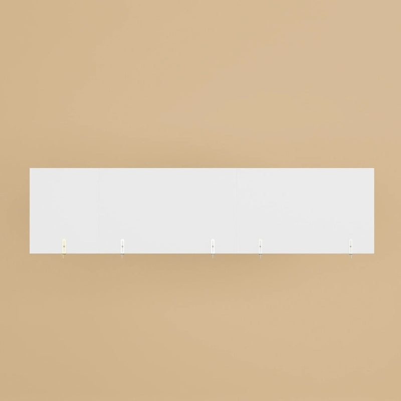 Armoire modulaire de rangement pour penderie et dressing, 74,8 cm de hauteur, blanche.