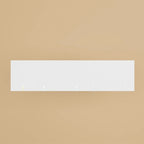 Armoire modulaire de rangement pour penderie et dressing, 74,8 cm de hauteur, blanche.